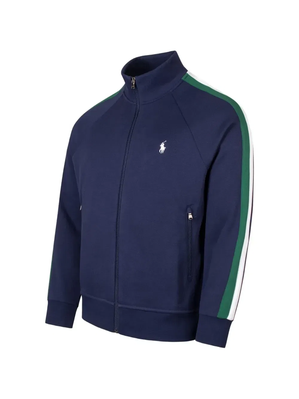 Спортивная куртка с вышитым логотипом Polo Ralph Lauren, синий — фото 3