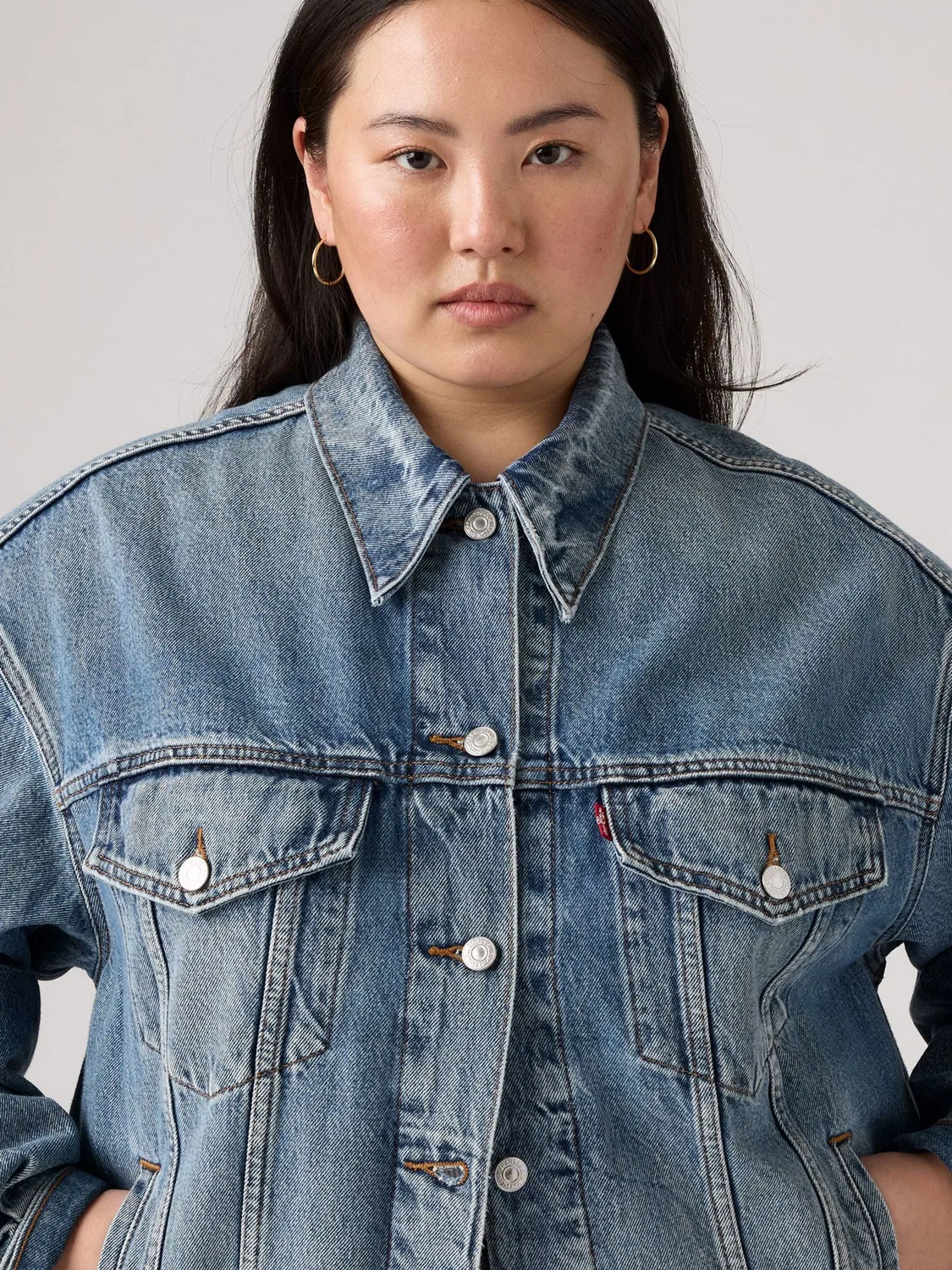 Джинсовая куртка-тракер, 90-е Levi's, Turning Heads — фото 2