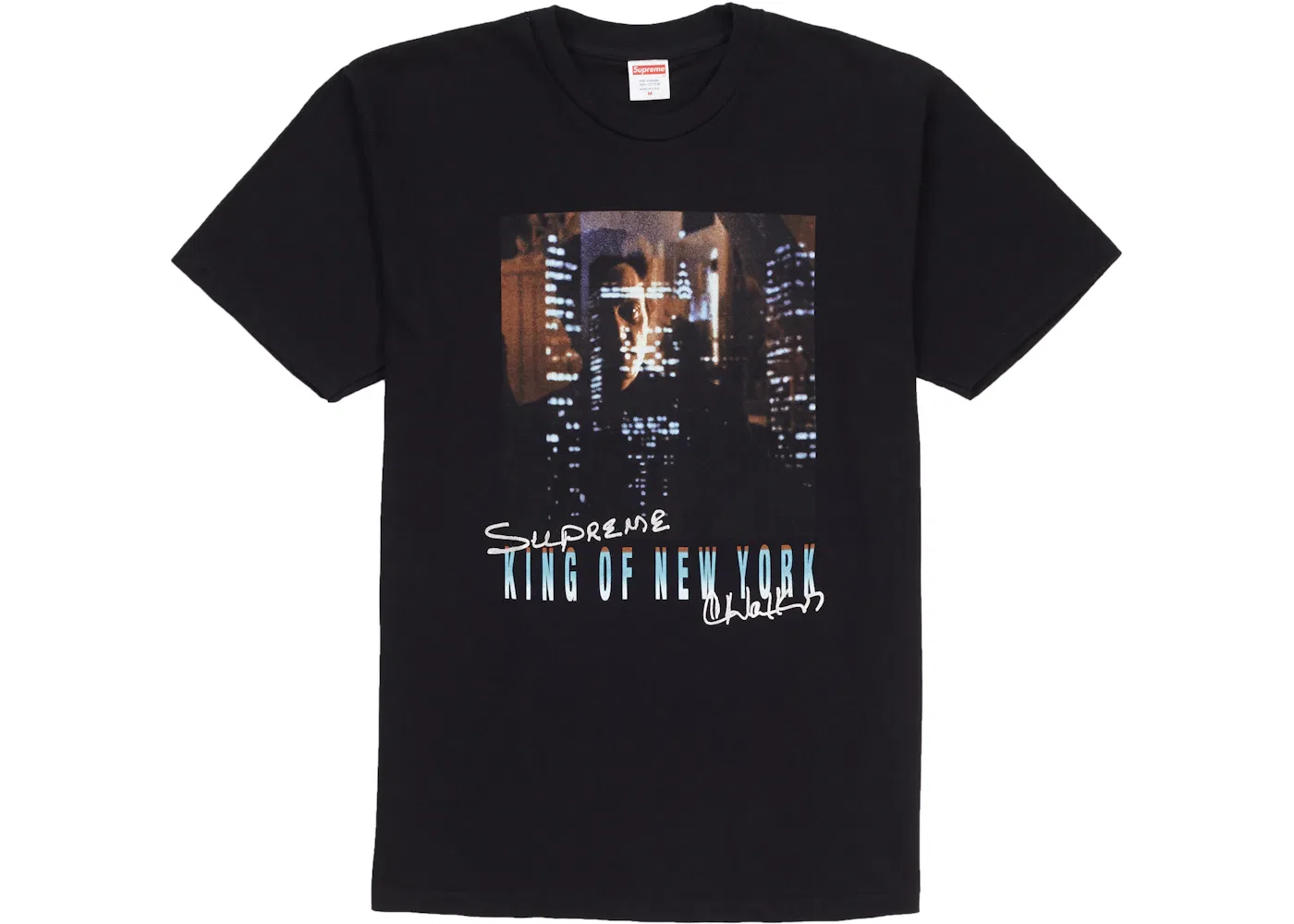 Мужская футболка с принтом King of New York Supreme, Black