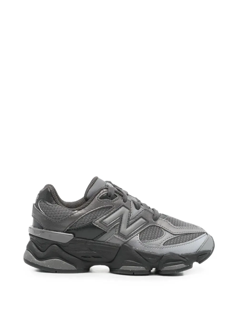 Кожаные кроссовки 9060 New Balance Kids, серый