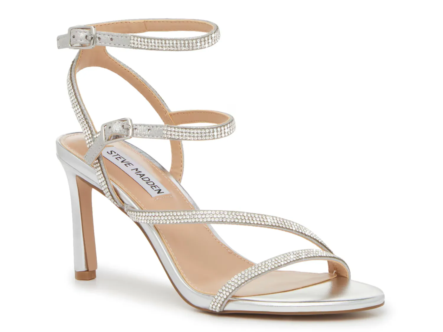 

Сандалии Graycen Sandal Steve Madden, серебряный/металлик