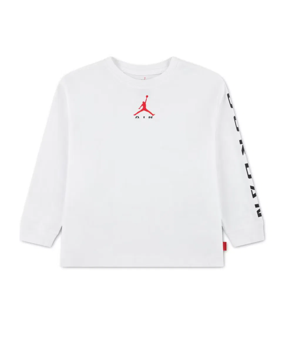 Футболка с длинным рукавом, Air, Jordan, белый