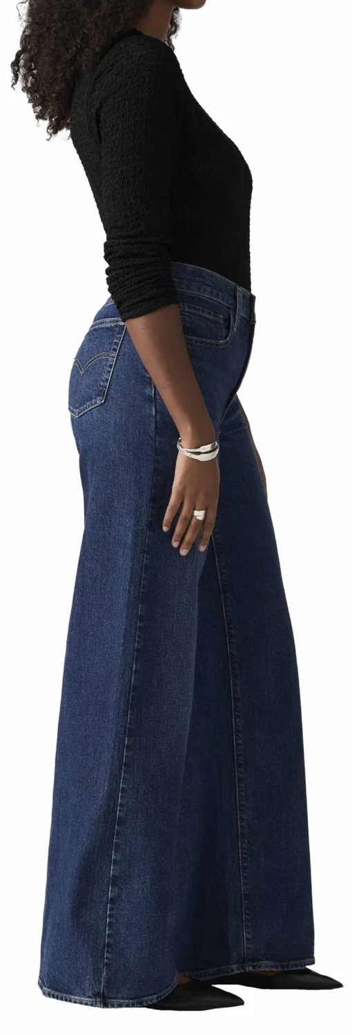 Женские джинсы с высокой посадкой 728 HR Wide Leg Levi's, Woodstock Wide Leg — фото 2