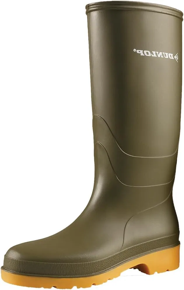Детские резиновые сапоги DUNLOP Kids Dulls Wellington Boot Green, Green
