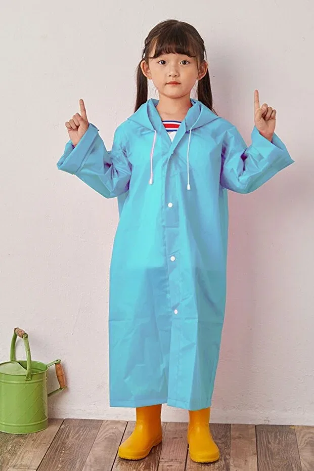 Детский дождевик для девочек водонепроницаемый Marcygm012 Marlux, Baby Blue