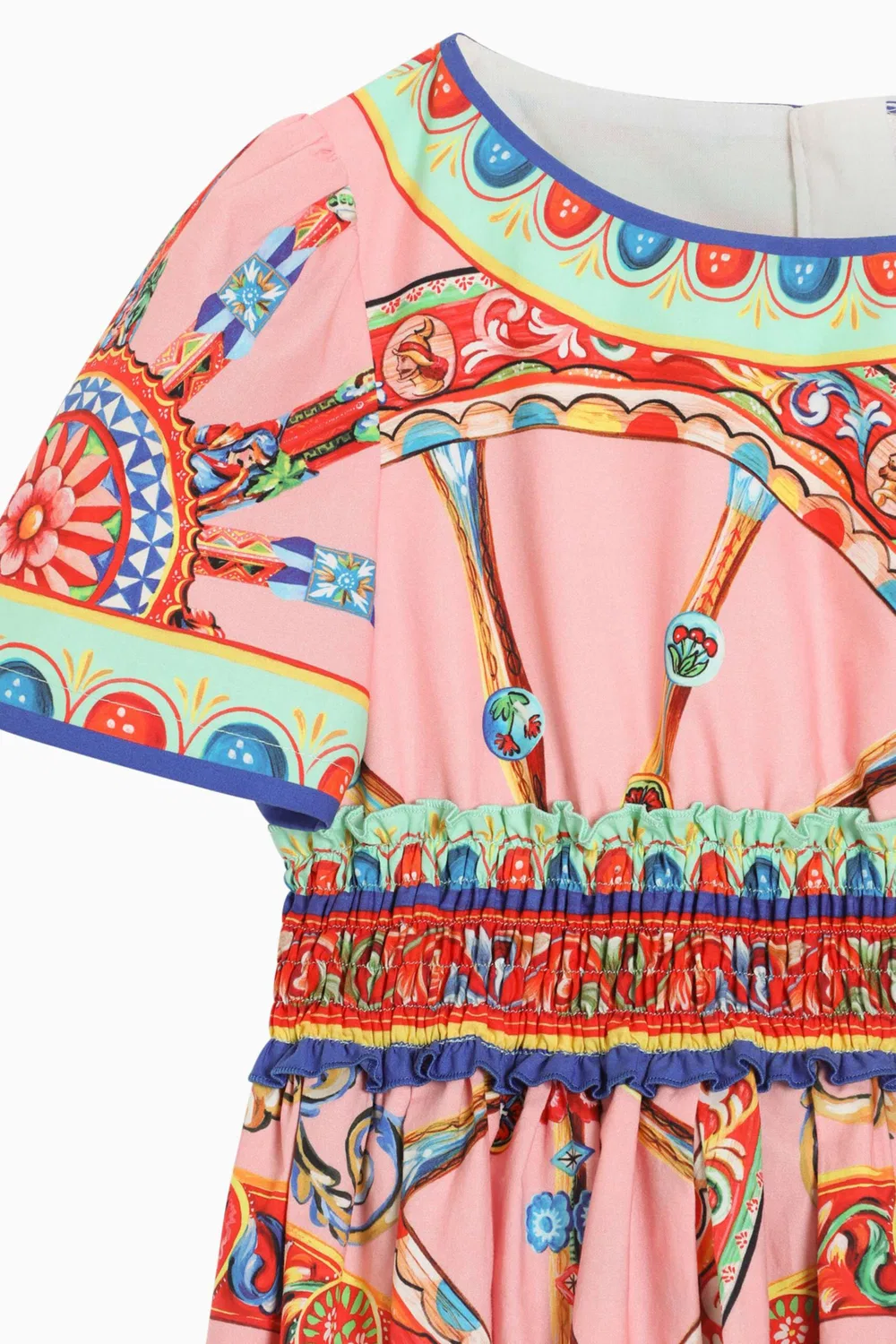 Платье с принтом колеса обозрения Cartwheel Print Dolce & Gabbana — фото 3