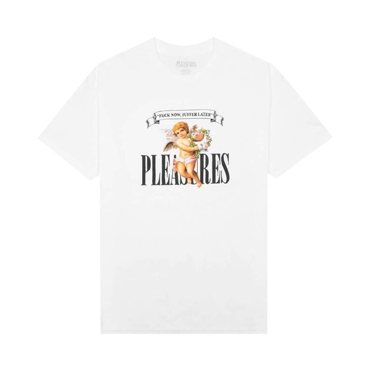 

Футболка Pleasures Suffer T-Shirt 'White', белый