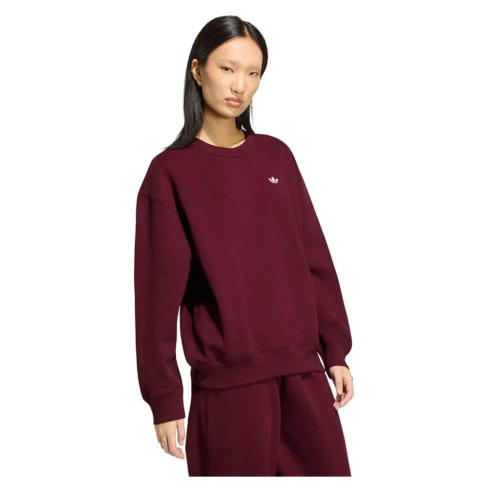 Толстовка флисовая оверсайз Adidas Originals, фиолетовый