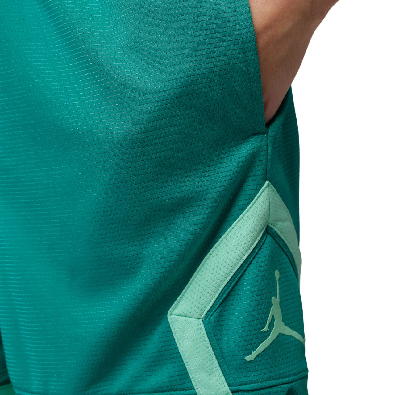 Женские шорты Sport Diamond 4" Jordan, цвет Neptune Green/Green Glow/Neptune Green — фото 4