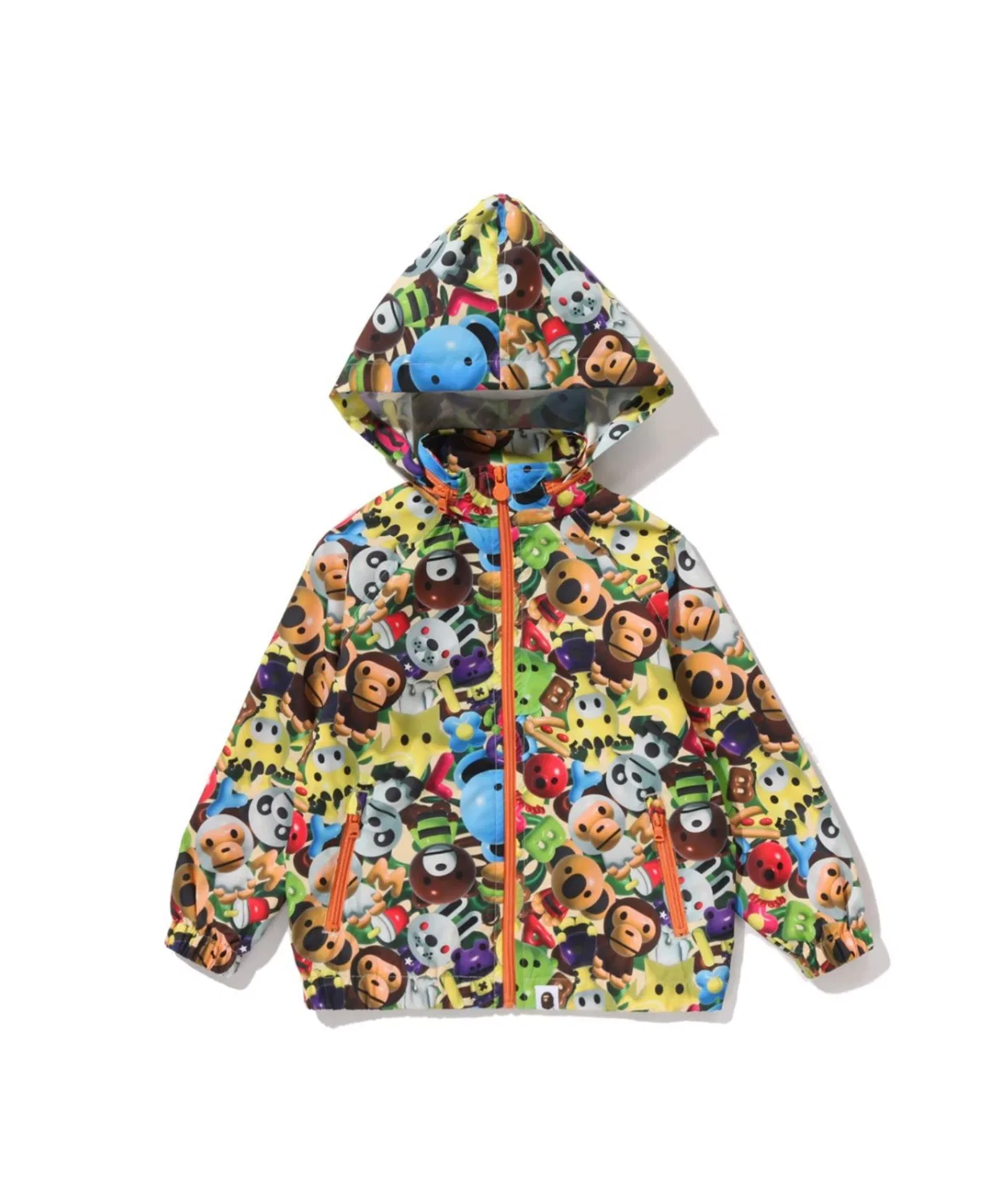 Детская куртка с принтом 3D MILO ALL FRIENDS A BATHING APE, Multi — фото 3