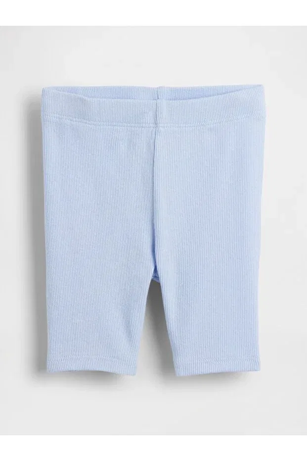 Детские шорты для девочек рифленые Gap, Light Blue-001