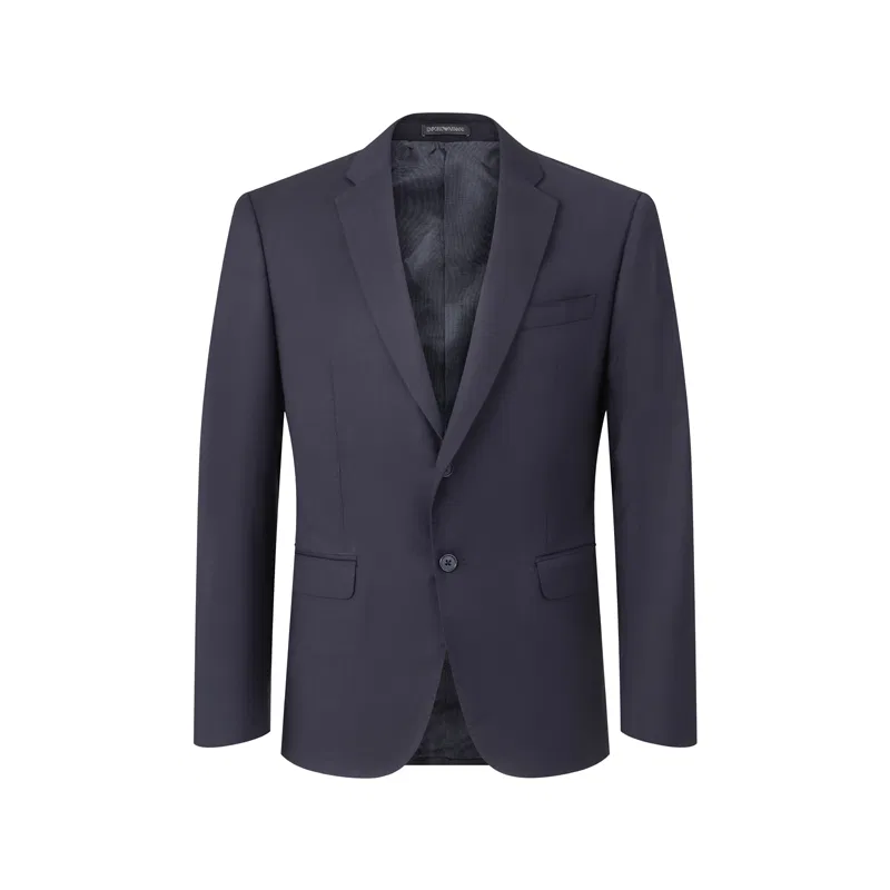 Мужской деловой костюм Emporio Armani, Dark Marine Blue — фото 2