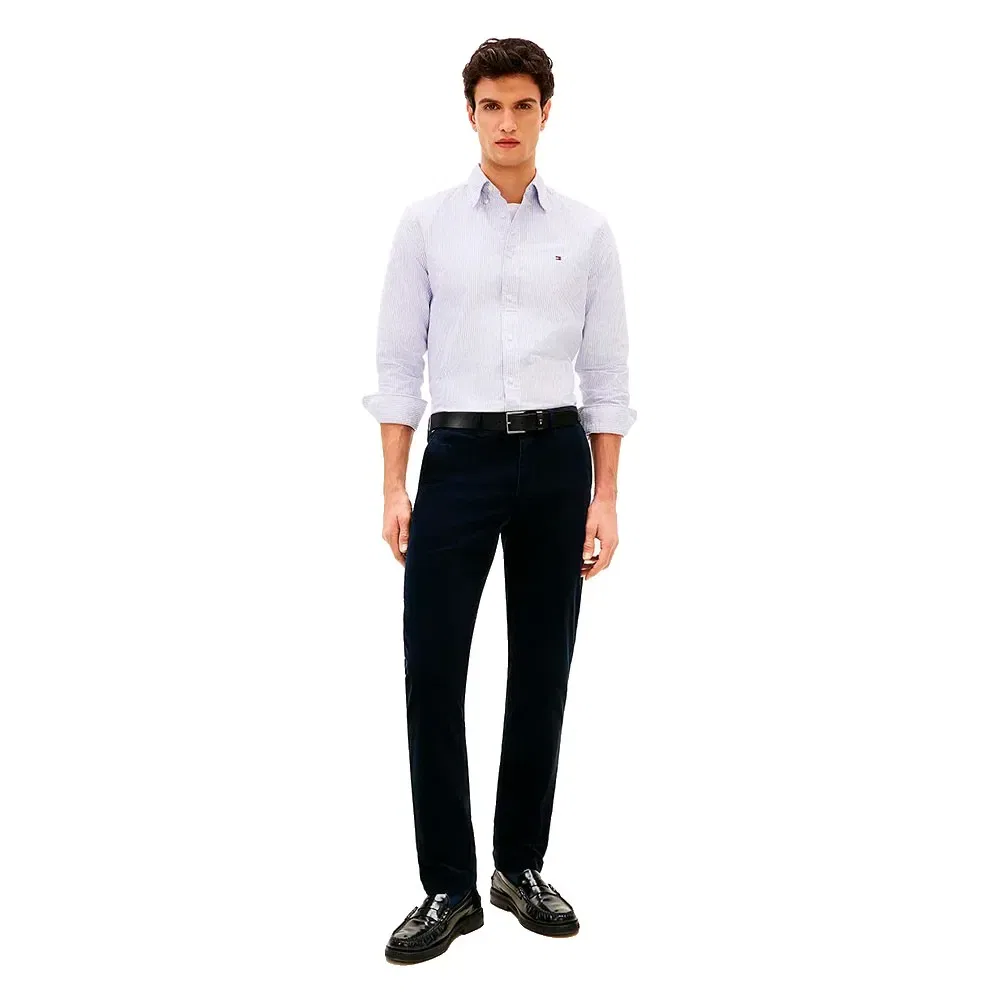 Мужские брюки чинос из вельвета Denton Tommy hilfiger, Blue — фото 4