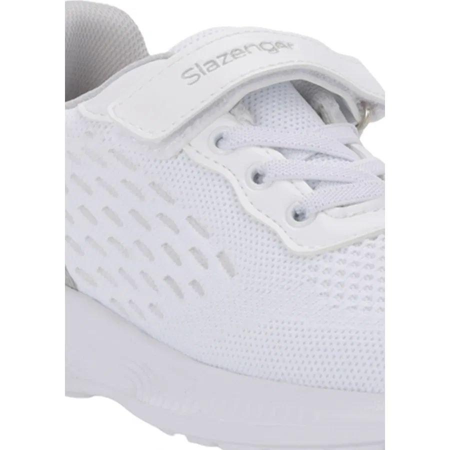 Кроссовки детские на липучках Flarex Slazenger, Серо-белый — фото 4