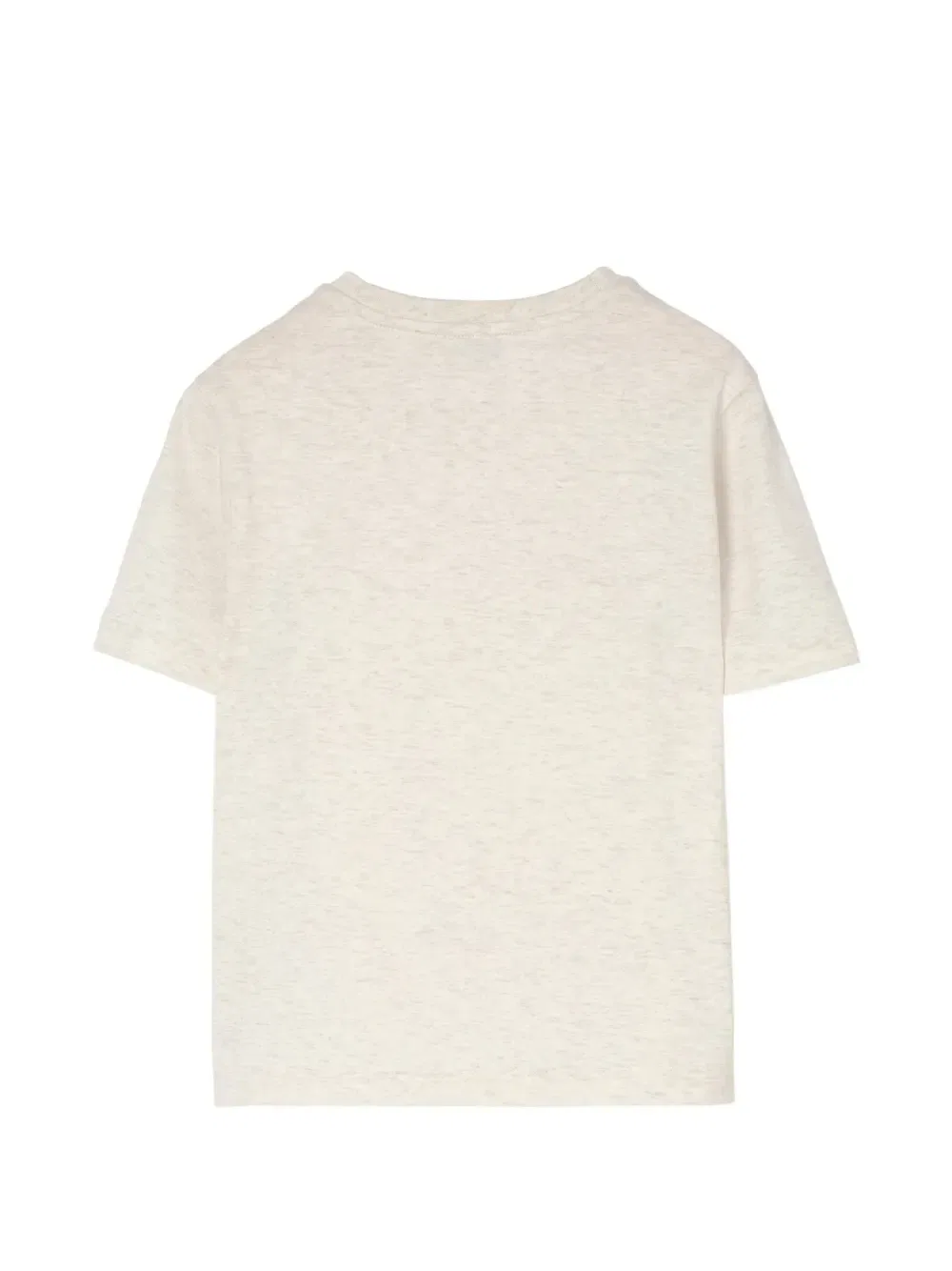 Футболка Check Knight Burberry Kids, бежевый — фото 2