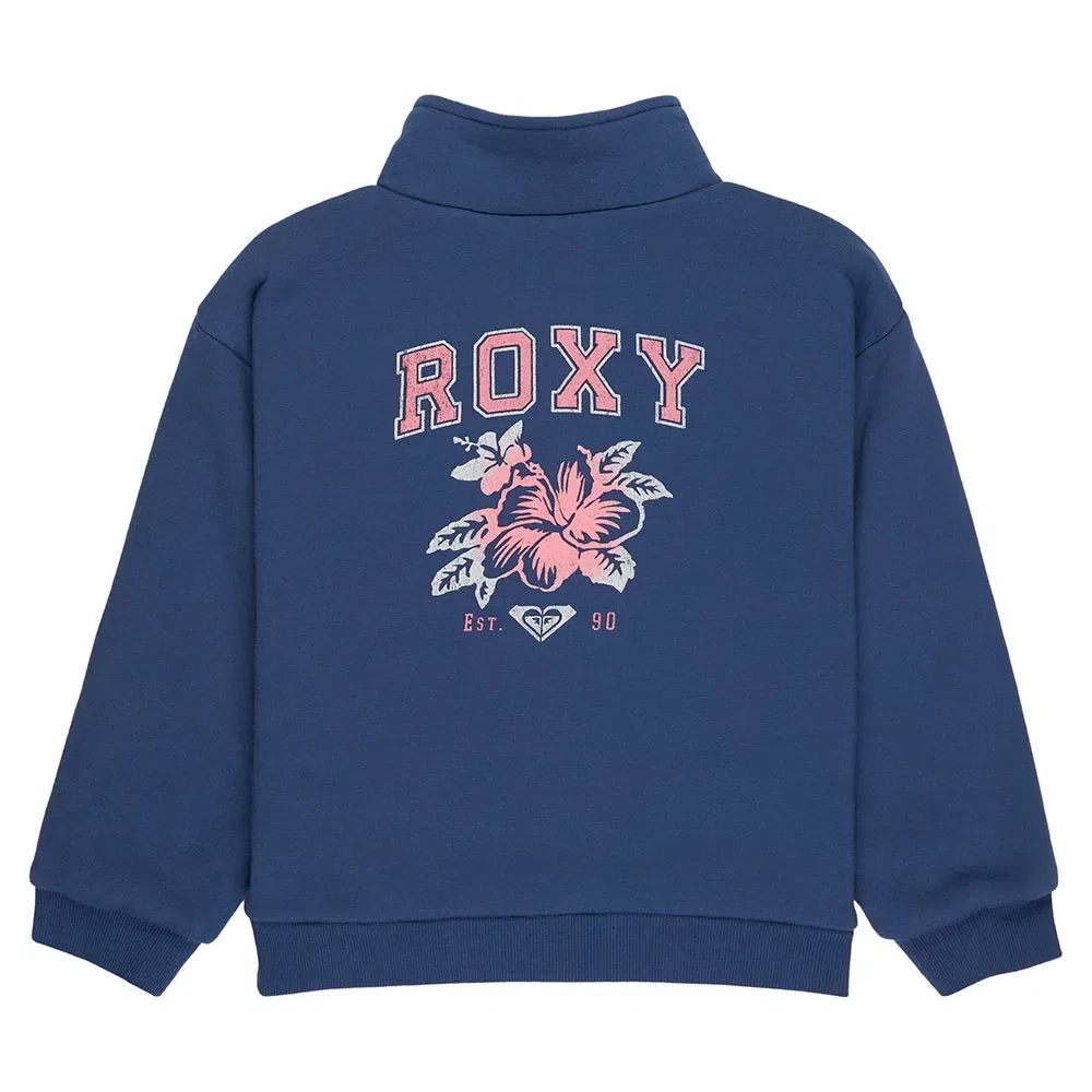 Свитшот на молнии Different Rythme Roxy, синий — фото 2