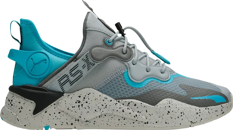 

Кроссовки Puma RS-X T3CH TR3K Quarry Scuba Blue Speckled, серый