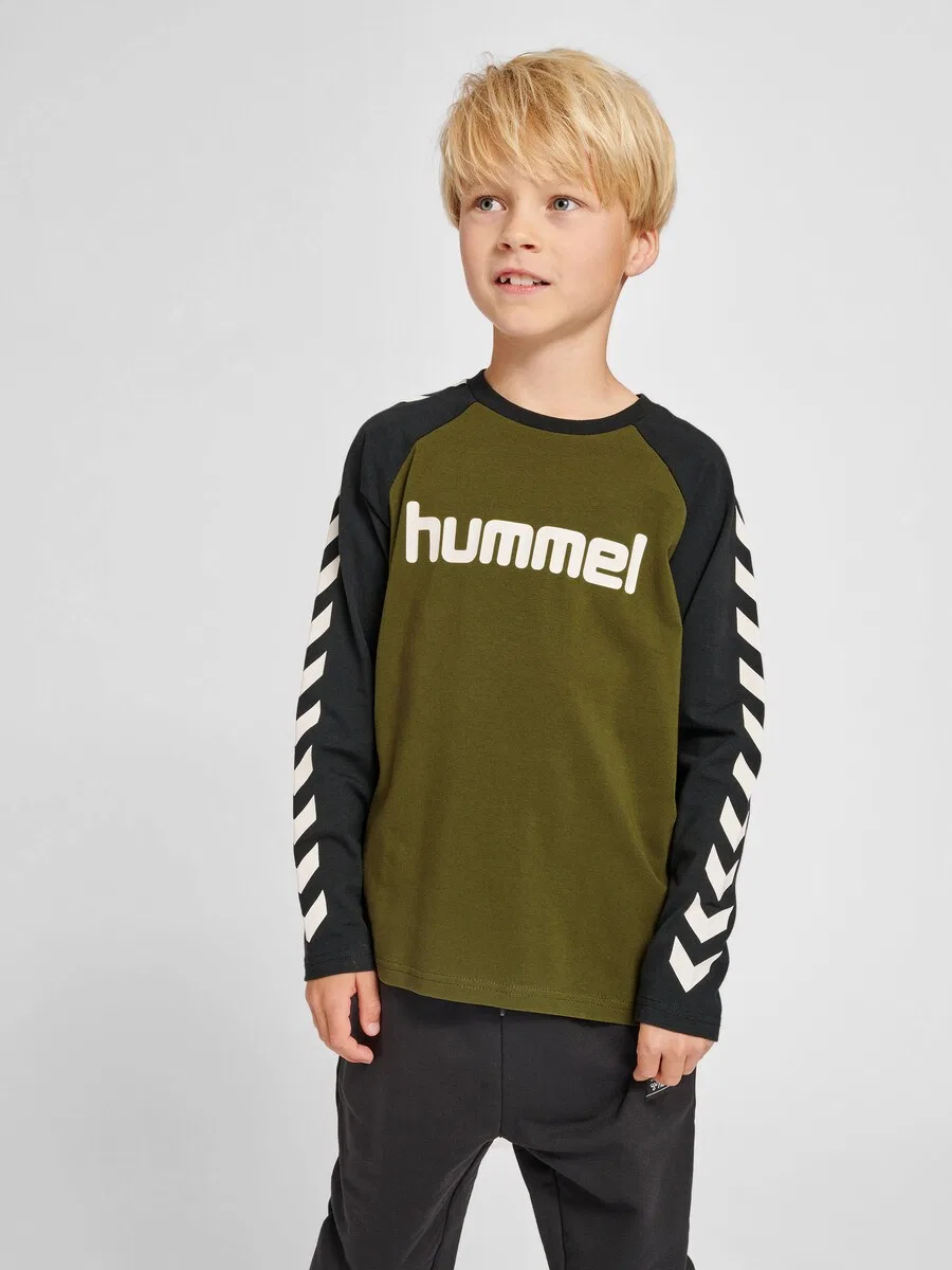Рубашка Hummel темно-зеленого цвета — фото 4