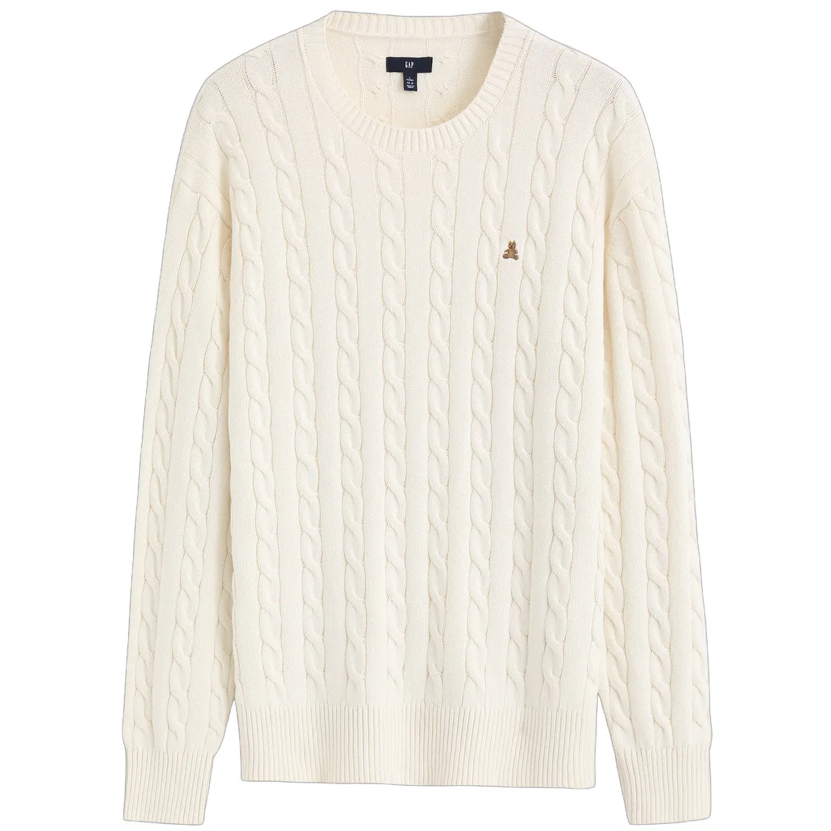 Вязаный свитер мужской GAP, Ivory White