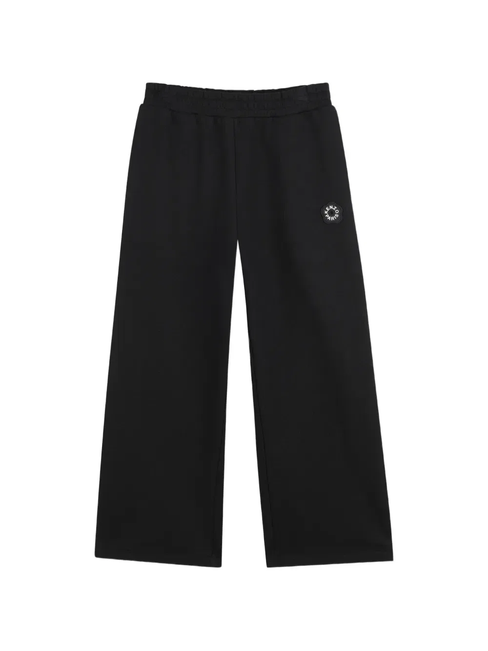 Спортивные брюки с нашивкой Boke Flower Kenzo Kids, черный