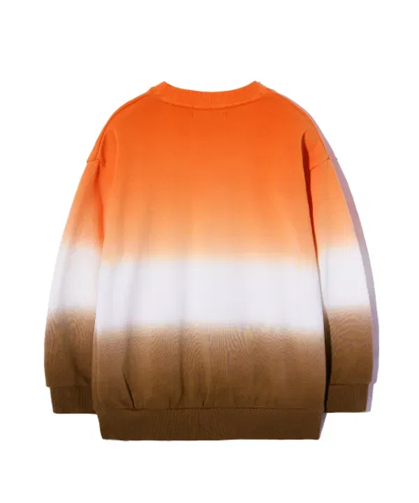 Свитшот Kids pigment waiting tag, crewneck Brownbreath Kids, оранжевый — фото 3