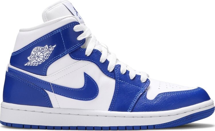 

Кроссовки Wmns Air Jordan 1 Mid Kentucky Blue, синий