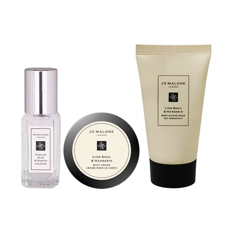 Набор парфюмерных миниатюр English Pear & Freesia Jo Malone London, 2×9 мл + крем 15 мл — фото 4