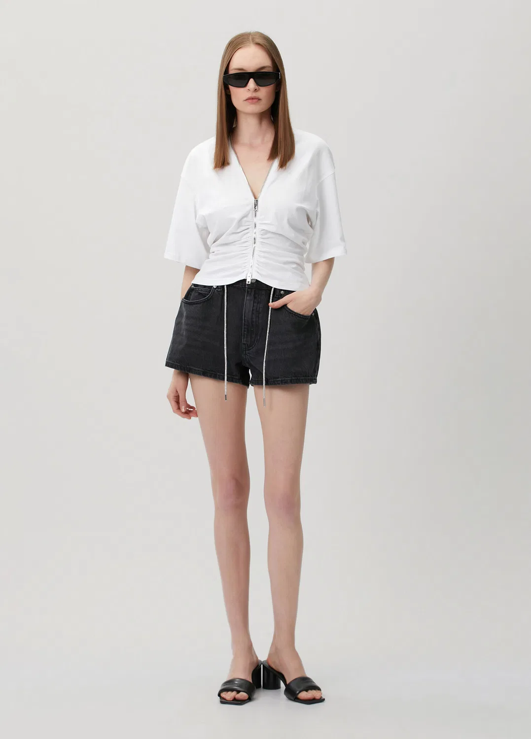 Шорты Marathon Alexander Wang, grey