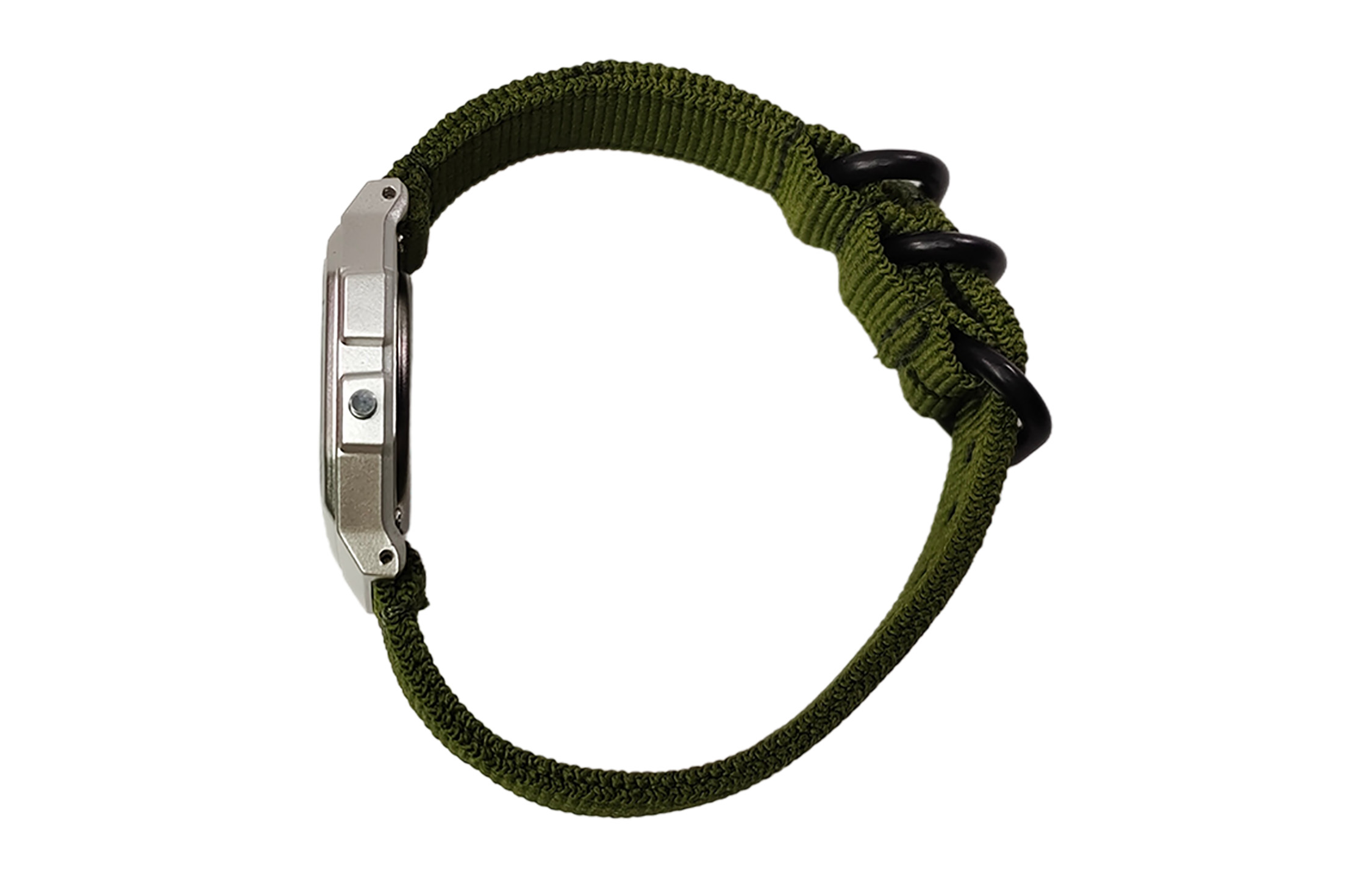 

CASIO Ретроффит серия кварцевый механизм нейлоновый ремешок женские часы white dial