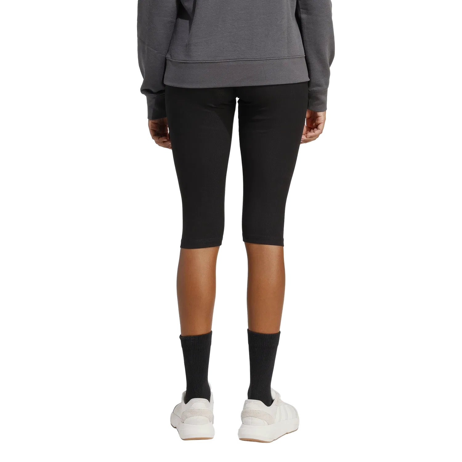 Женские леггинсы с 3/4 длиной Adidas, черный — фото 3