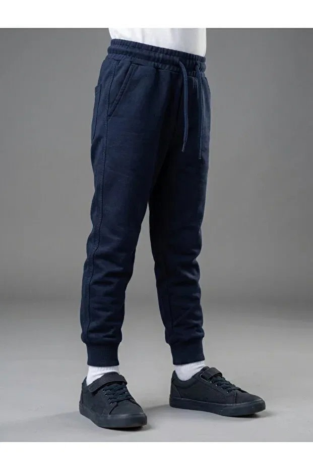 Детские спортивные штаны для мальчиков с принтом Caribou, Navy Blue