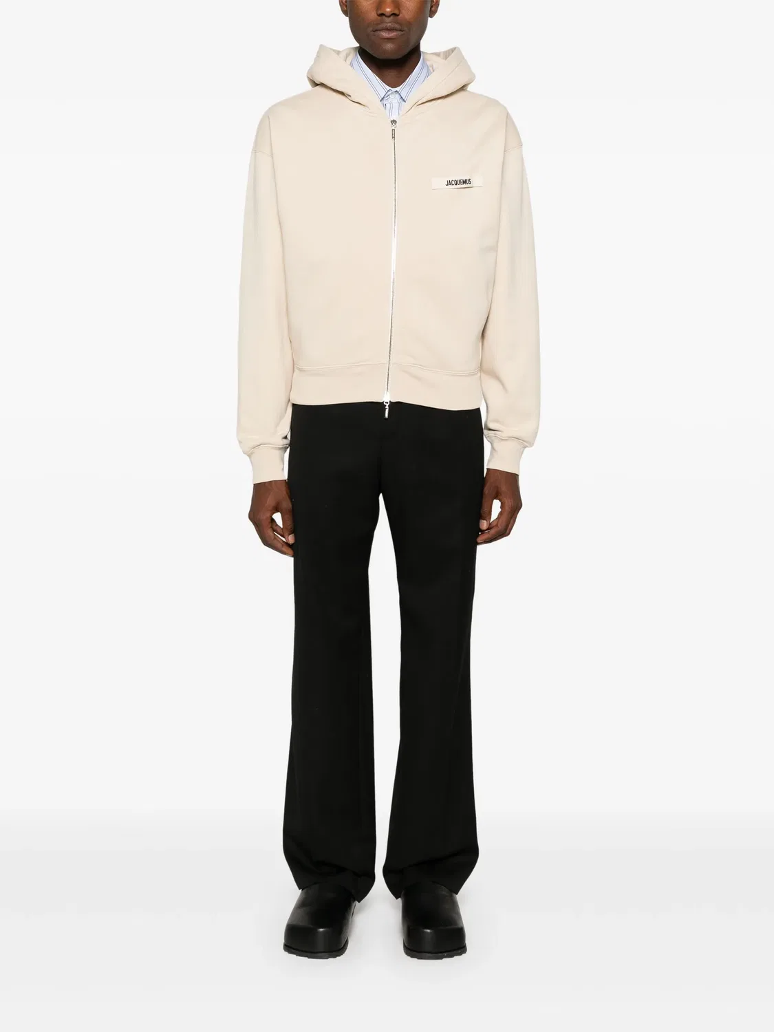 Узкие брюки Le Pantalon Melo Jacquemus, черный — фото 4