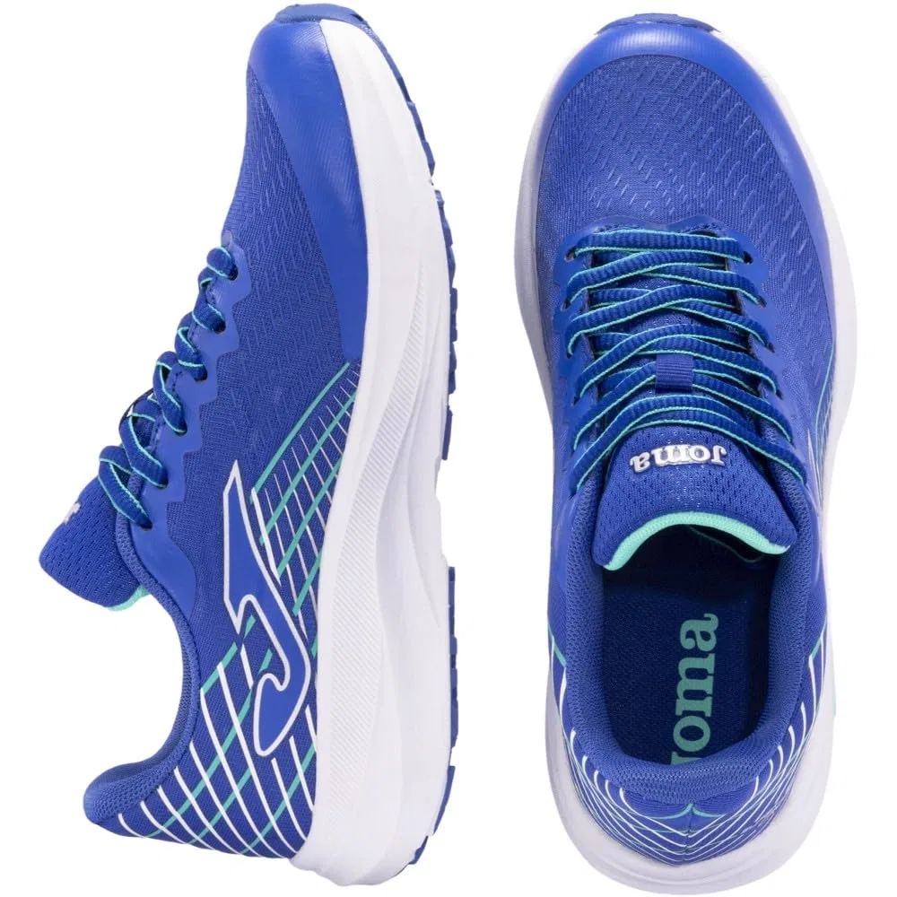 Детские кроссовки для бега с сетчатым верхом Super Cross Jr 2404 Joma, Blu — фото 4