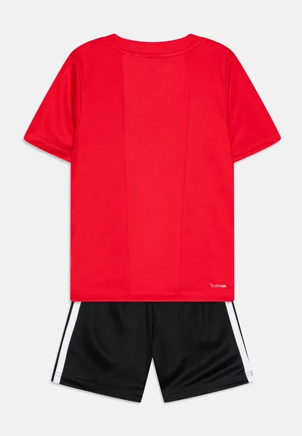 Комплект спортивной футболки Essentials для подростков (унисекс) Adidas Performance, черный — фото 2