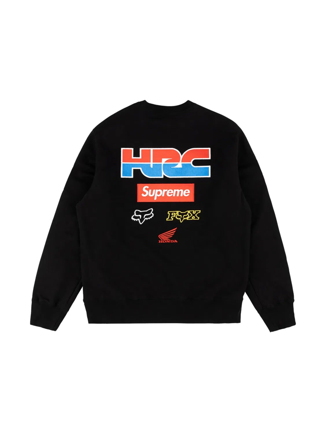 Толстовка Honda Fox Racing Supreme, черный — фото 2