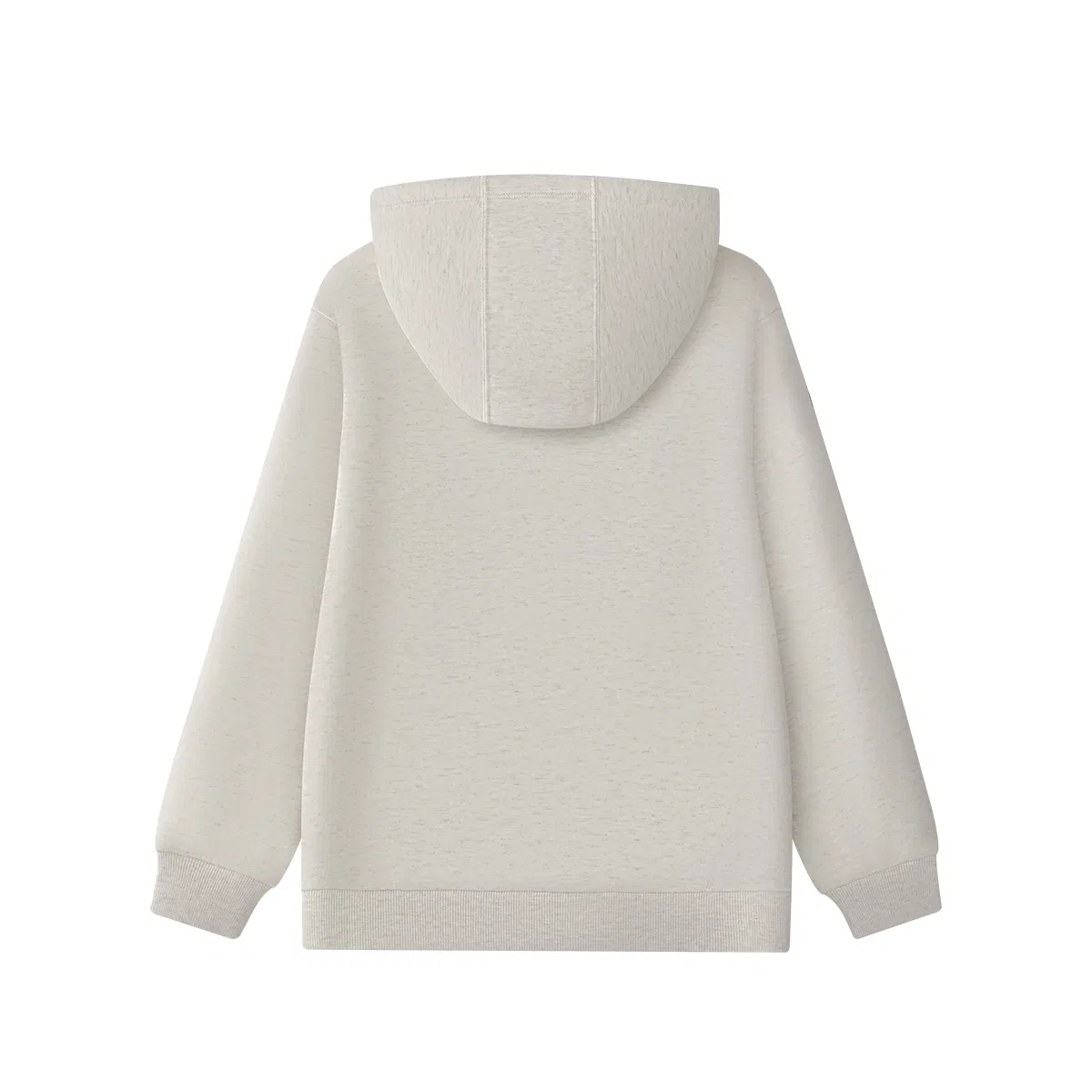 Детский свитшот с капюшоном FILA KIDS, Light Khaki Heather Gray — фото 3