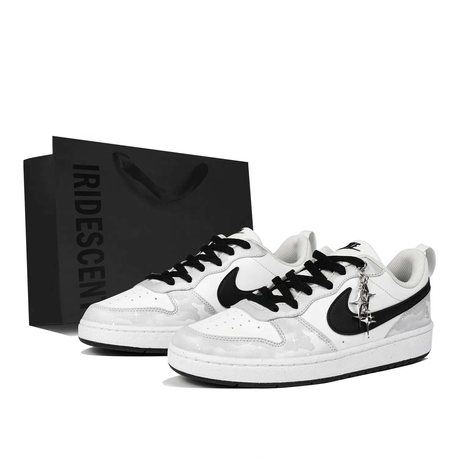 Детские кеды для скейтбординга Nike Court Borough 2, Starry Gray