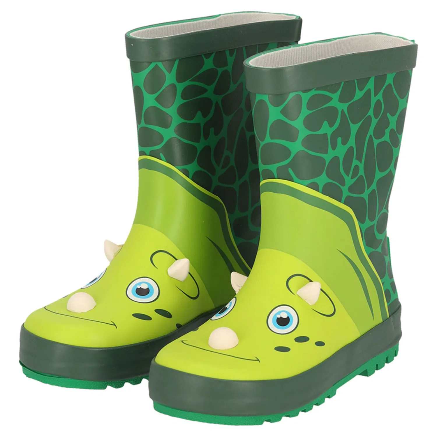 Детские резиновые сапоги с 3D-динозавром XQ Footwear, Multi Color