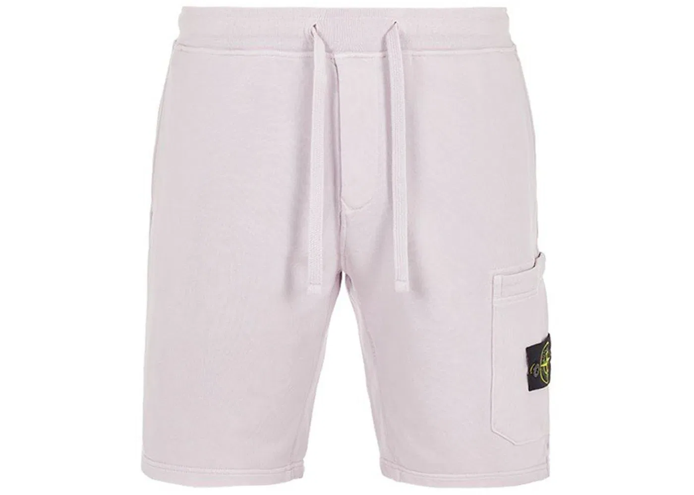 Мужские шорты из футера Stone Island Shorts, White