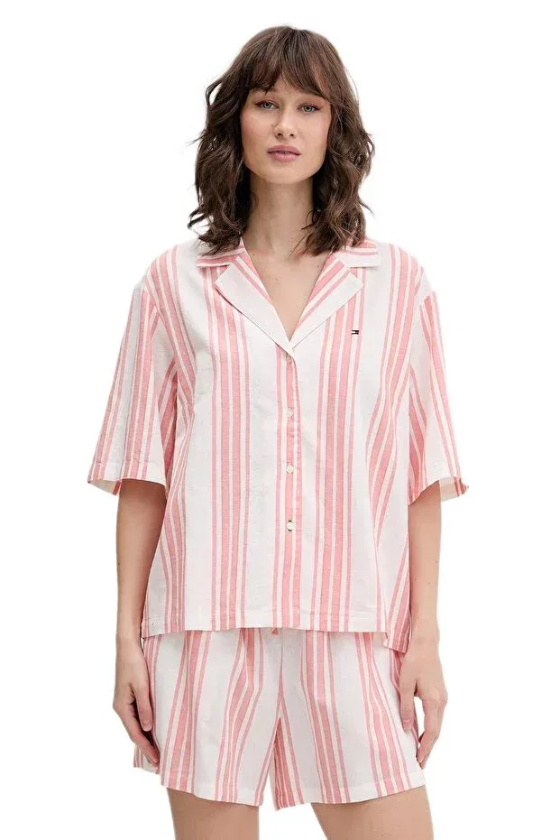 Женский комплект пижамы с коротким рукавом Tommy Hilfiger, Orange