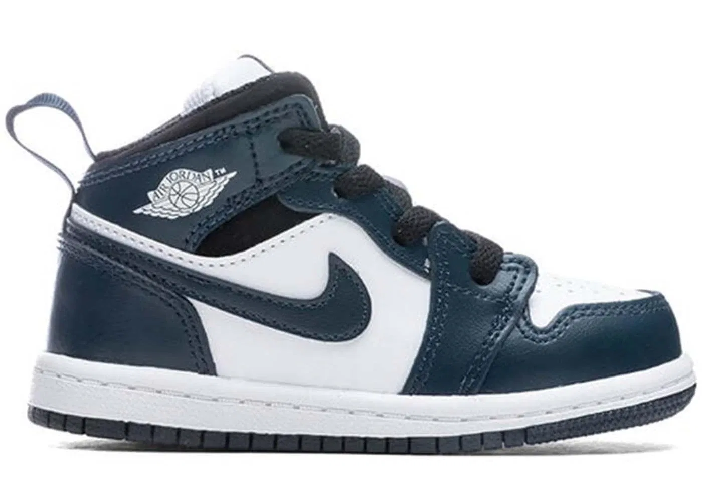 Детские кроссовки Lifestyle Jordan 1 Mid Jordan, Armory Navy/Black/White