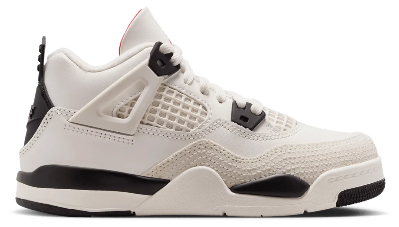Кроссовки для мальчиков Performance Basketball Jordan Retro 4, цвет Red/White/Black