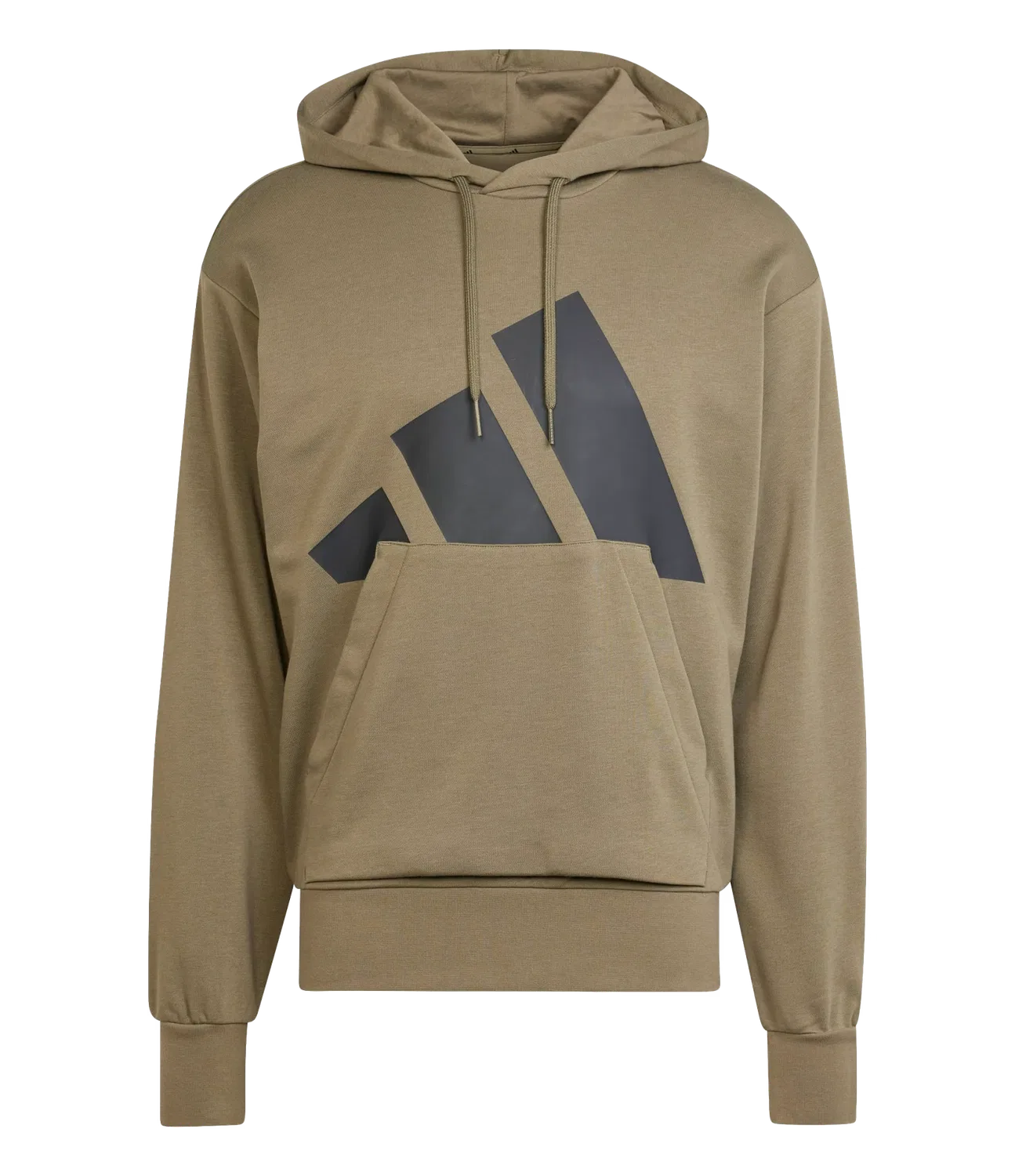 Мужское худи с логотипом Adidas, зеленый