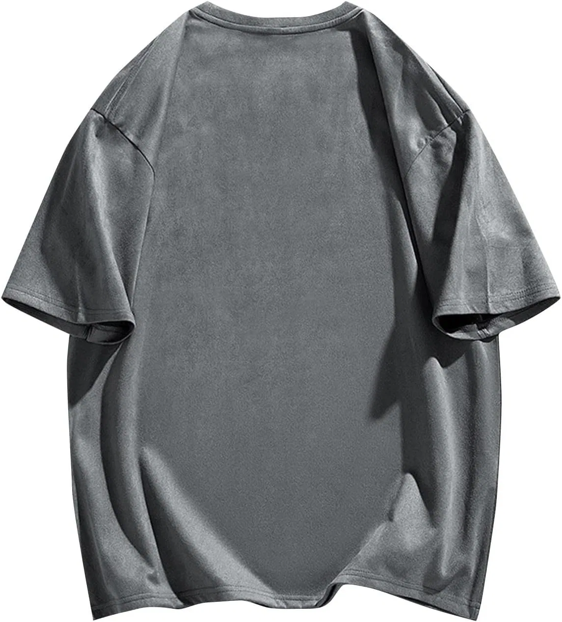 Мужская футболка свободного кроя с коротким рукавом, Lightweight Athletic, Grey — фото 3
