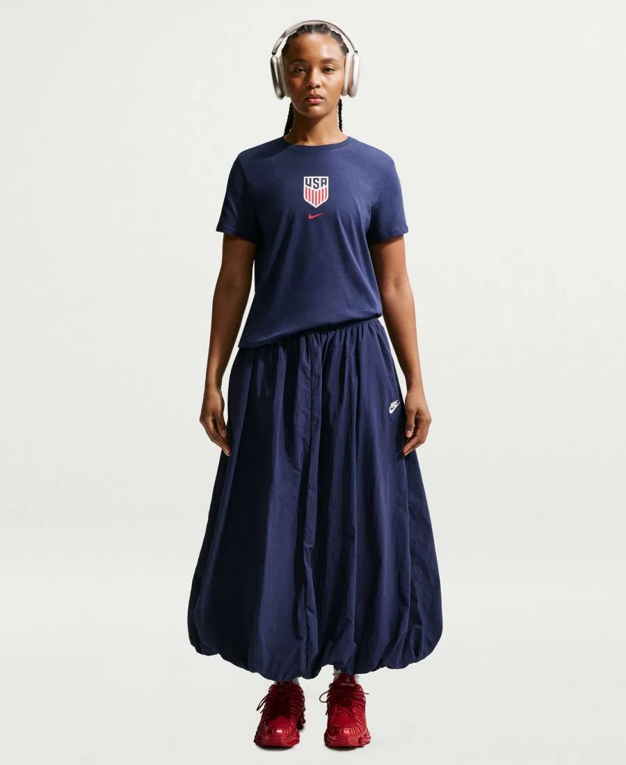 Футболка с длинным рукавом USA Crest Soccer Nike, Midnight Navy
