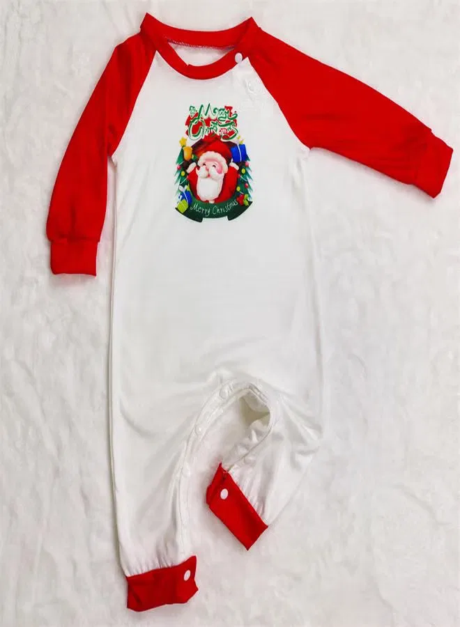 Боди-комбинезон с новогодним принтом Merry Christmas Babyqlo