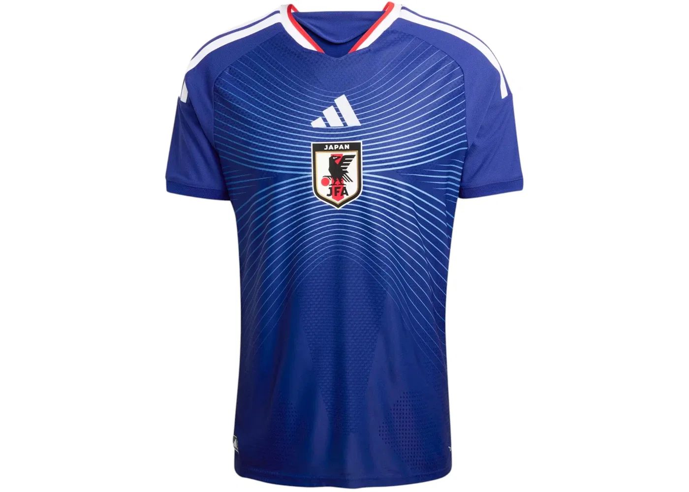 Мужская футбольная футболка с длинным рукавом Jersey (Sizing) Adidas, Japan Blue/Ash Blue