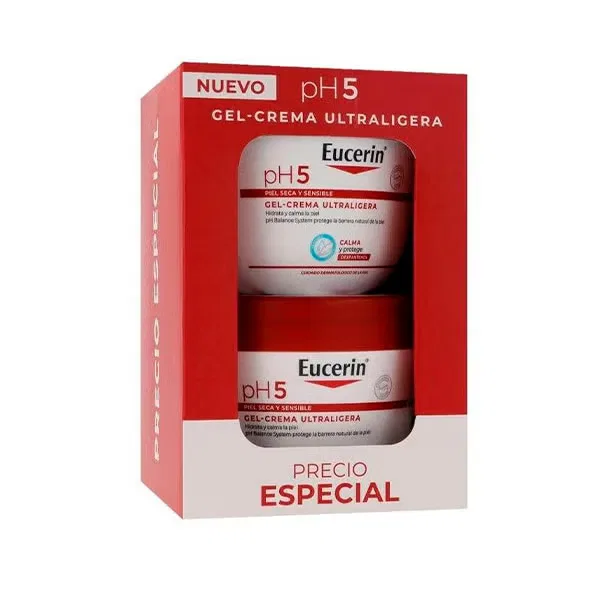 Крем-гель ультралегкий успокаивающий для чувствительной кожи Eucerin pH5 1 шт