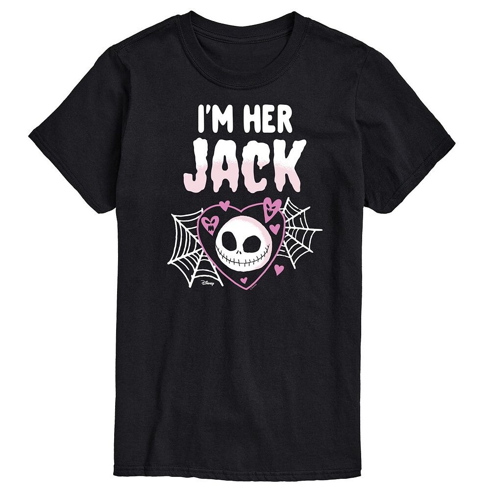 

Мужская футболка Disney's Nightmare Before Christmas с рисунком I’m Her Jack, черный