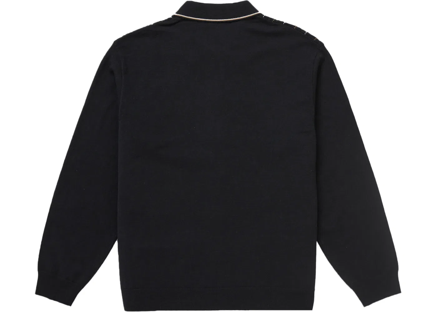 Мужской кардиган из елочки Cardigan Supreme, Black — фото 2